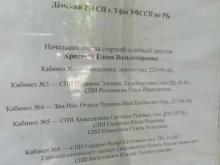 Службы судебных приставов Отдел Федеральной службы судебных приставов Демского района в Уфе