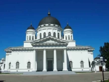 Храмы / Соборы / Церкви Собор Всемилостивого Спаса и Происхождения Честных Древ Животворящего Креста Господня г. Нижнего Новгорода в Нижнем Новгороде