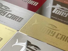 компания по изготовлению металлических визиток TONY CARD в Перми