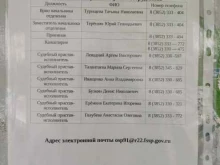Службы судебных приставов Межрайонный отдел судебных приставов по взысканию административных штрафов по г. Барнаулу и Новоалтайску в Барнауле
