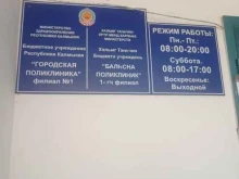 Взрослые поликлиники Филиал №1 в Элисте