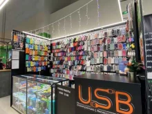 магазин по продаже аксессуаров, электроники и ремонту мобильных телефонов USB в Перми