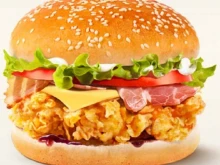 ресторан быстрого обслуживания KFC в Омске