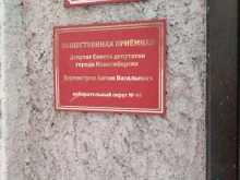 Приёмные депутатов Общественная приемная депутата Совета депутатов г. Новосибирска Бурмистрова А.В. в Новосибирске