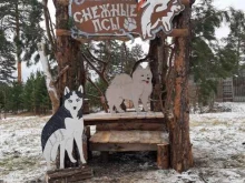 хаски-парк Снежные псы в Кусе