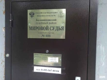 судебный участок №335 Мировой судья Балашихинского района Московской области в Балашихе