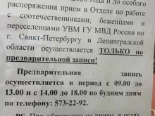 Управление по вопросам миграции, проспект Римского-Корсакова, 39 